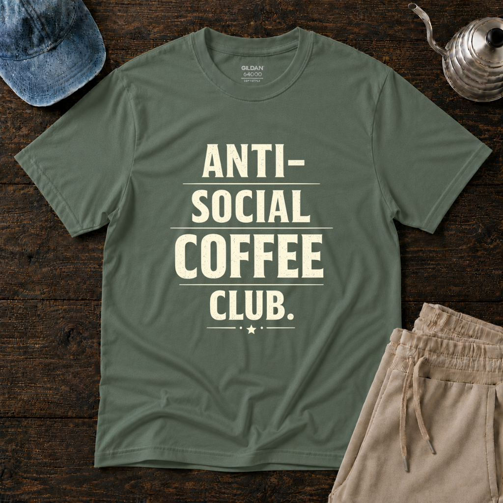 Anti-Social Coffee Club T-Shirt