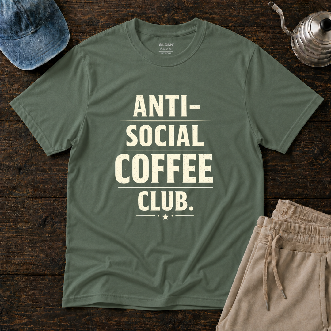 Anti-Social Coffee Club T-Shirt
