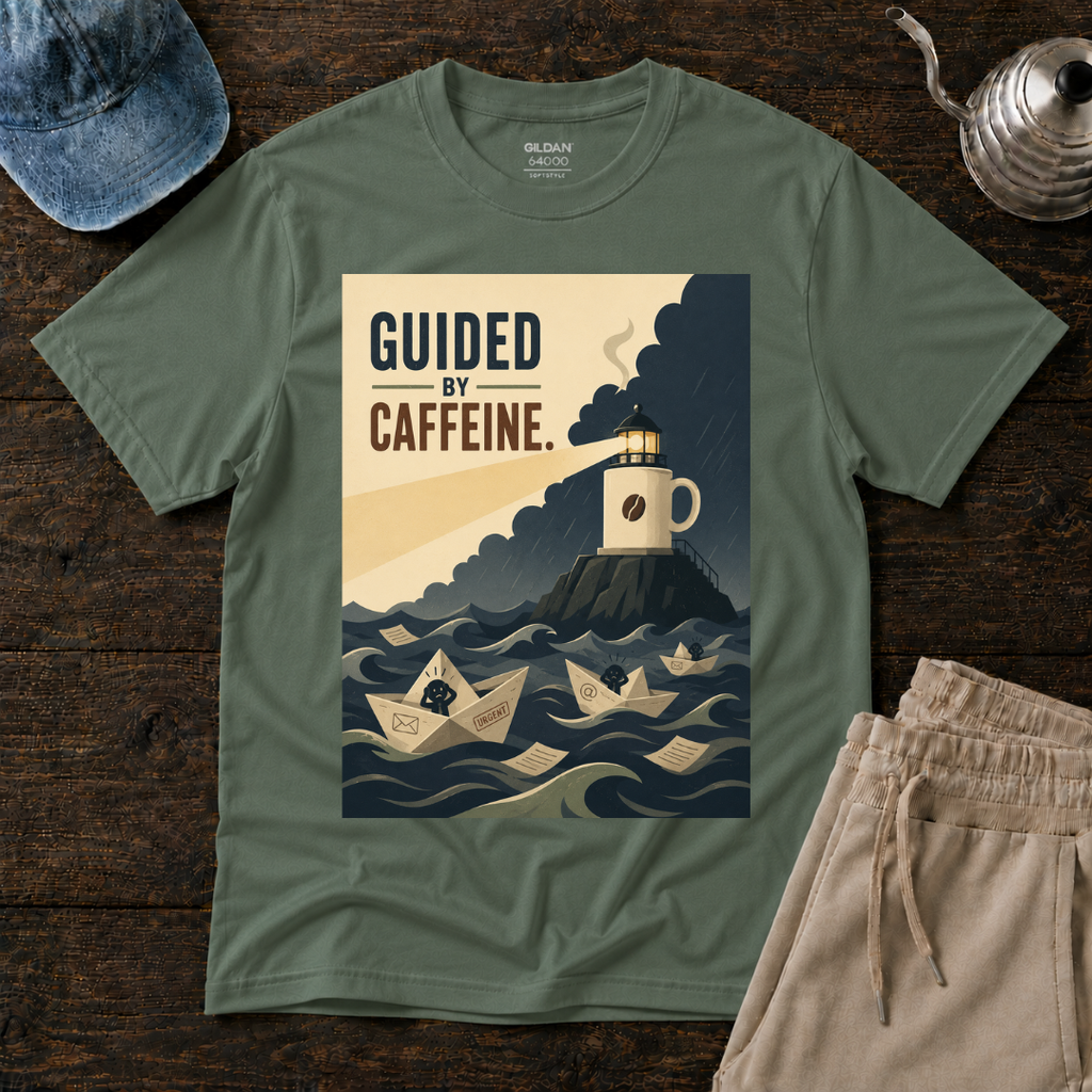 Guided By Caffeine T-Shirt