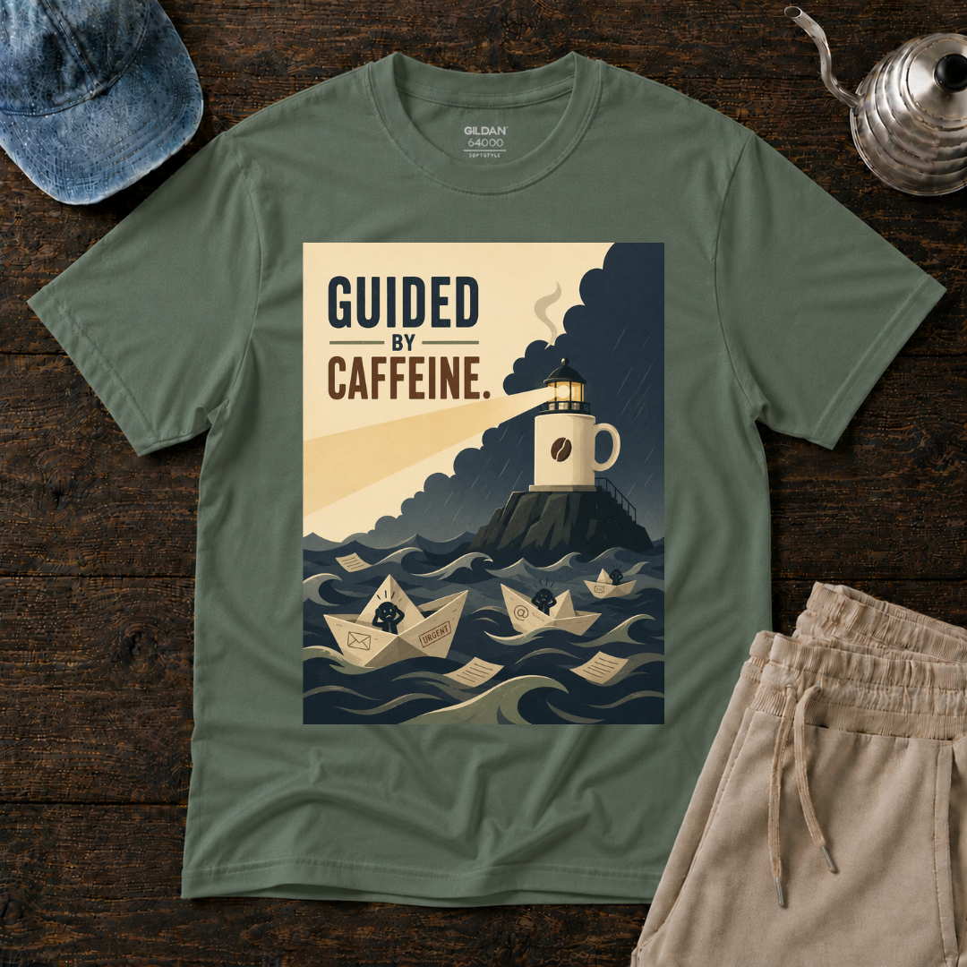 Guided By Caffeine T-Shirt