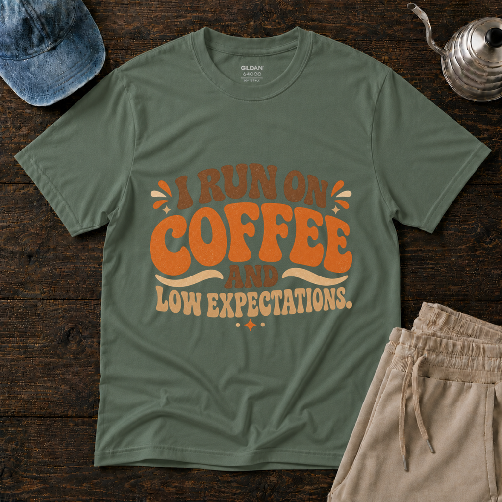 Coffee & Low Expectations T-Shirt