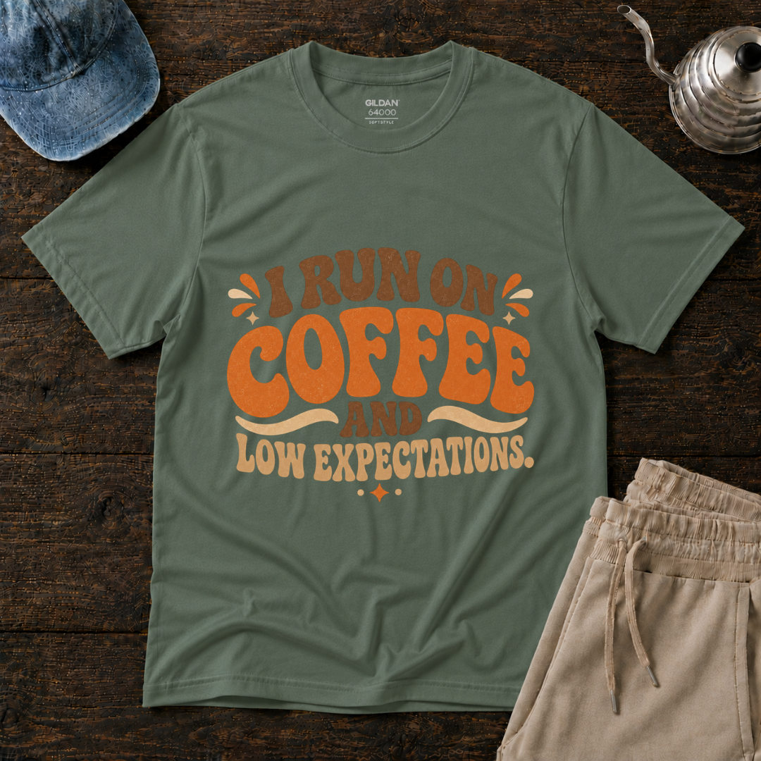 Coffee & Low Expectations T-Shirt