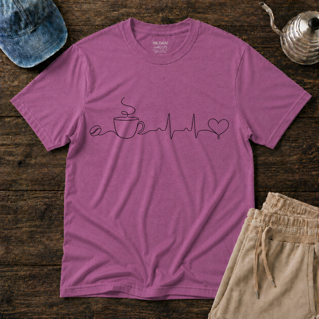 Heart Beat Line T-Shirt