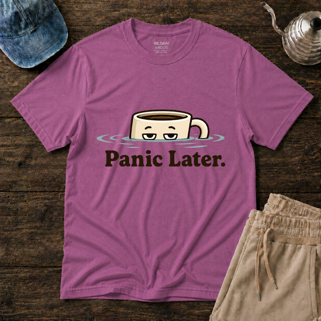 Panic Later T-Shirt