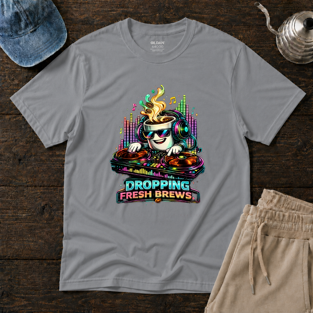 Dropping Fresh Brews T-Shirt