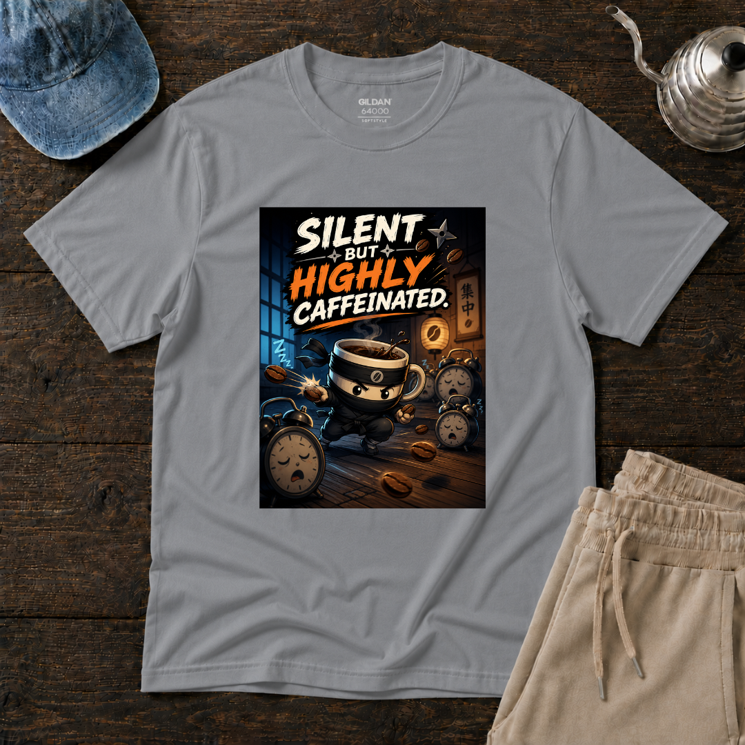 Caffeinated Ninja T-Shirt