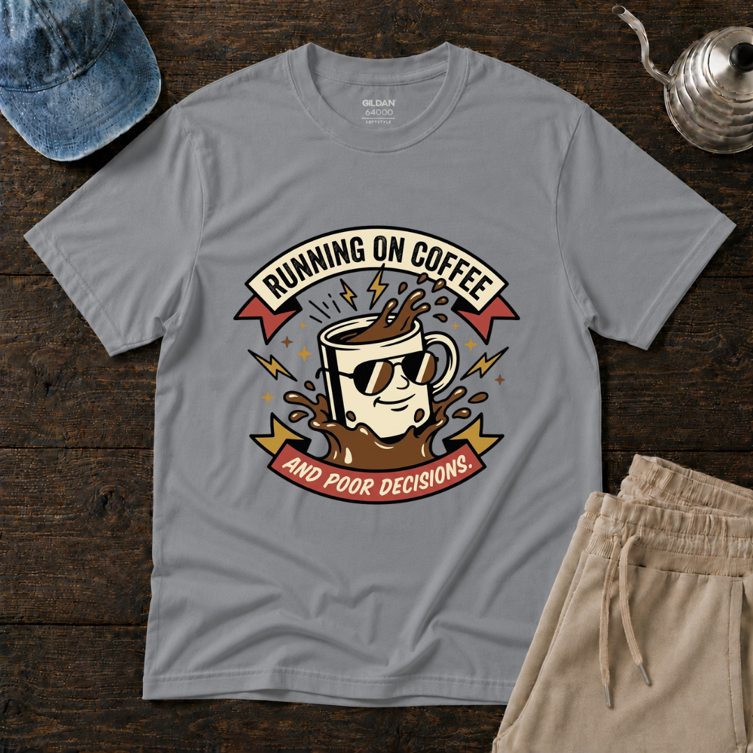 Coffee & Poor Decisions T-Shirt